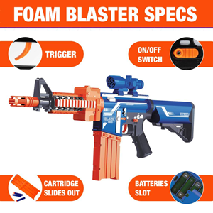 تفنگ اسباب بازی تیر فومی بلستر BLAZE STORM blaster -اسباب بازی